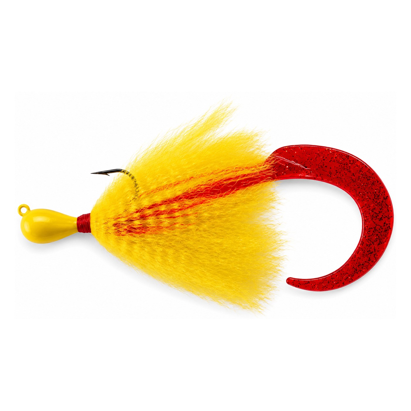 RD Strike Jig — Yellow head & body with Red tail / (SKU 50-162)